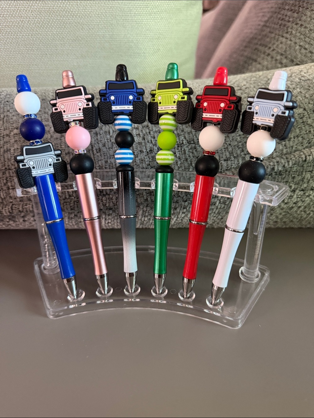 NWOT Jeep Topper Pen - Assorted Colors (Blue, Pink, Black, Green, Red, White)